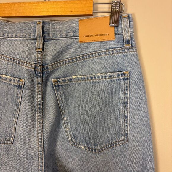 Citizens of Humanity Annina Organic Cotton Wide Leg Jeans Size 25 - Picture 8 of 11